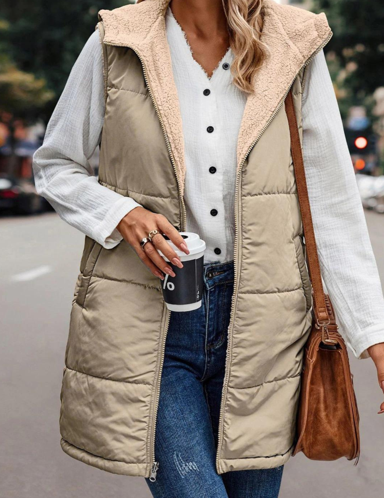 Ruth | Hooded Gilet