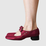 Daisy | Leather Mary Jane Clogs