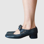 Daisy | Leather Mary Jane Clogs