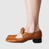 Daisy | Leather Mary Jane Clogs