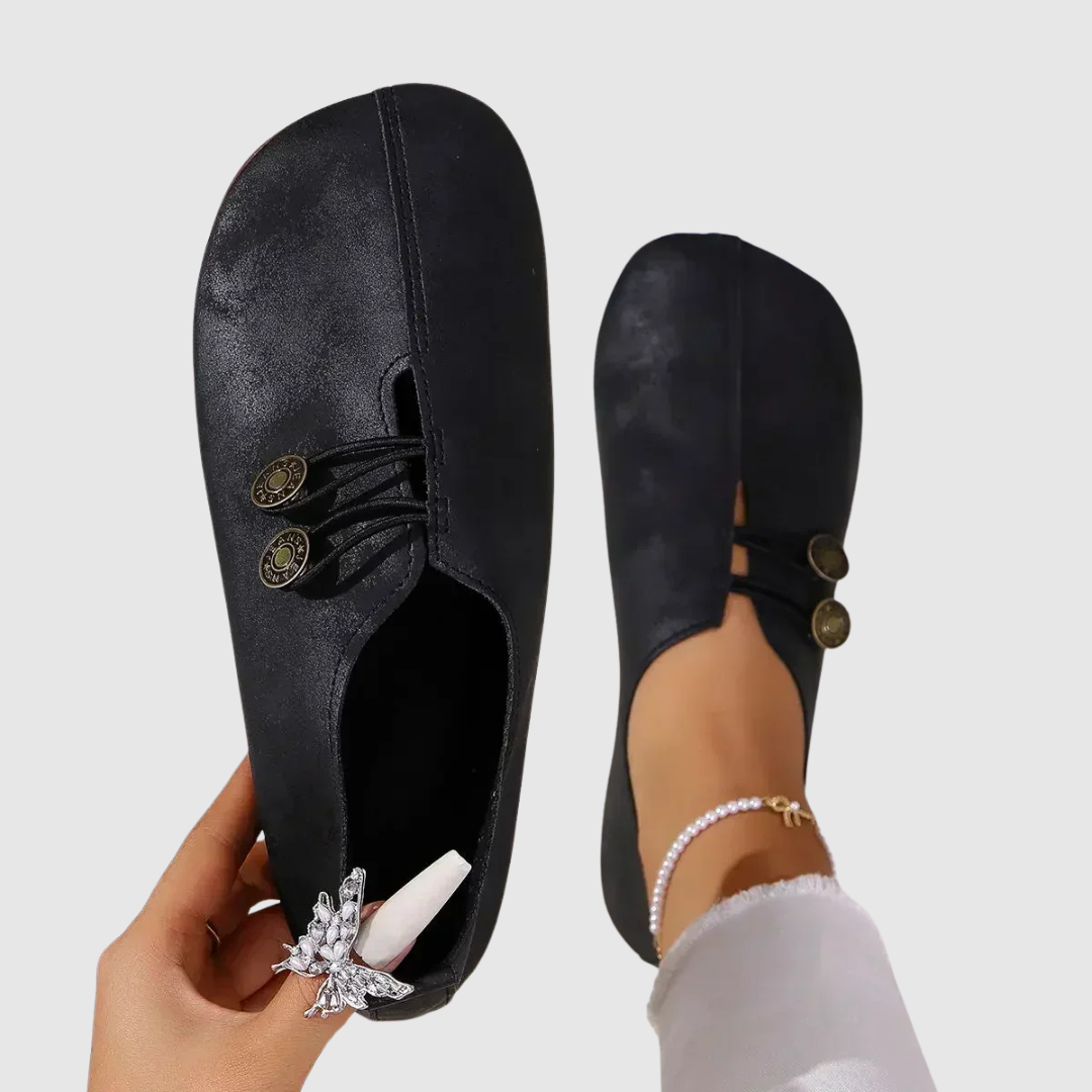 Belinda | Orthopaedic Velvet Loafers