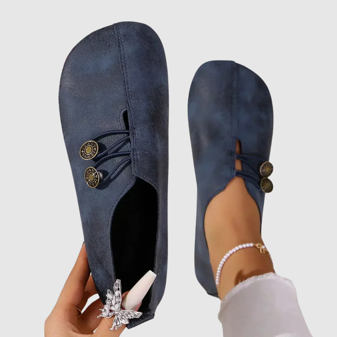Belinda | Orthopaedic Velvet Loafers