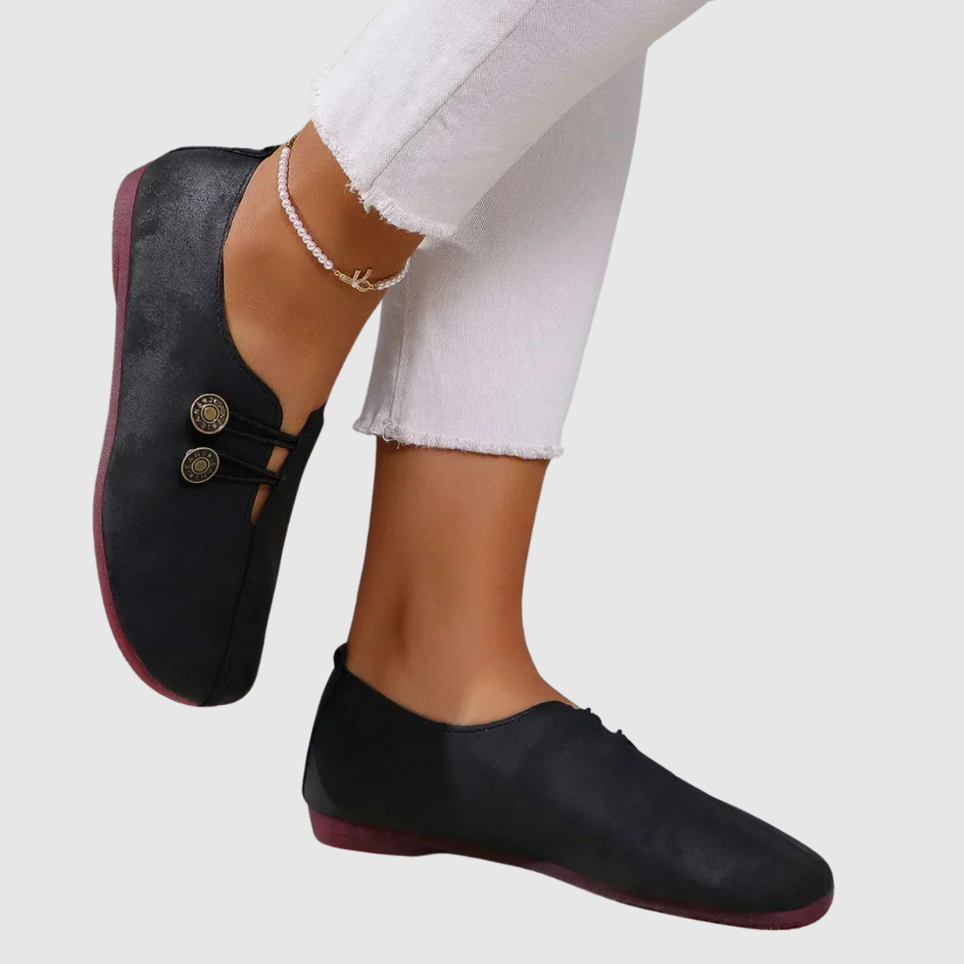 Belinda | Orthopaedic Velvet Loafers