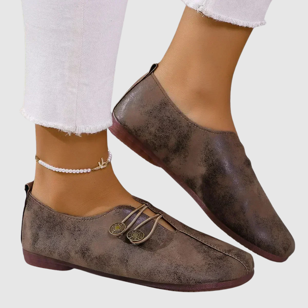 Belinda | Orthopaedic Velvet Loafers