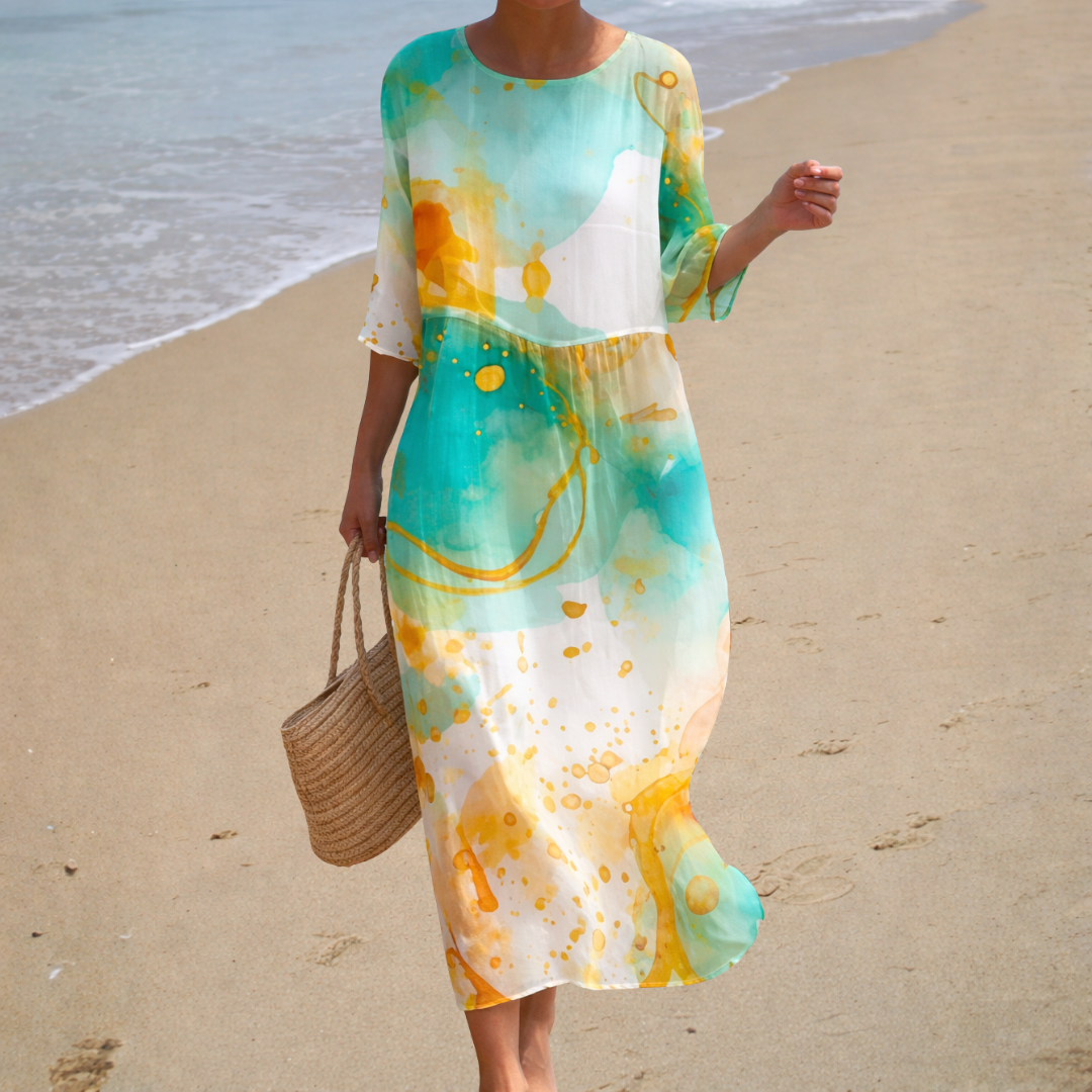 Ethel | Long, Flowy, Elegant and Comfortable Dress
