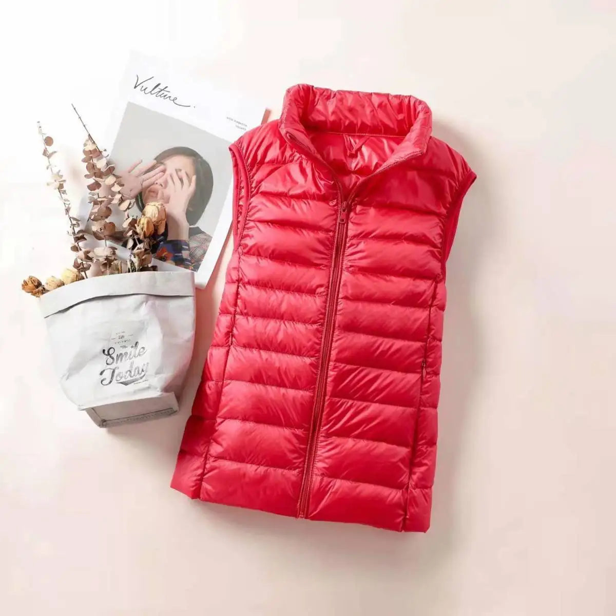 Sylvia | Ultra-Light Gilet in Ten Colours