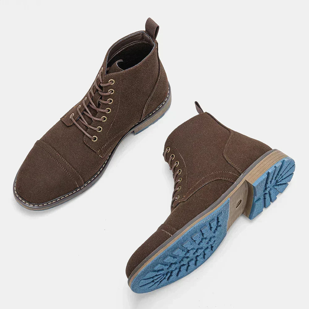 Felix | Classic Men's Leather Boots with Non-Slip Sole