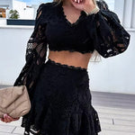 Bridget | Elegant Two-Piece Lace Set