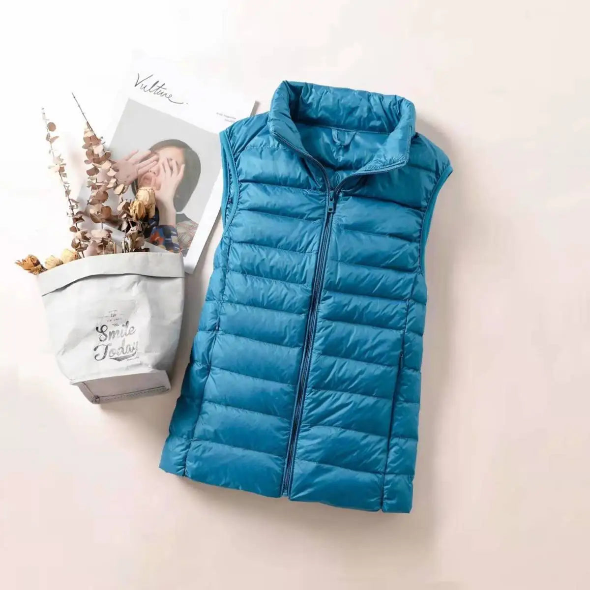 Sylvia | Ultra-Light Gilet in Ten Colours