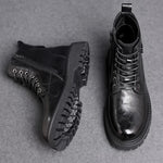 Isaac | Durable Men's Lace-Up Outdoor Ankle Boots
