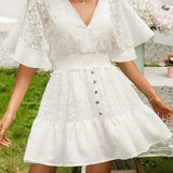 Bernadette | Boho Lace Dress