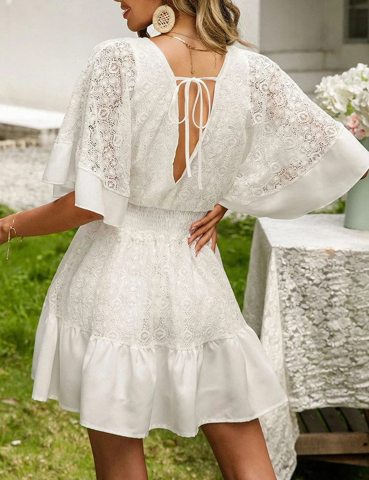 Bernadette | Boho Lace Dress
