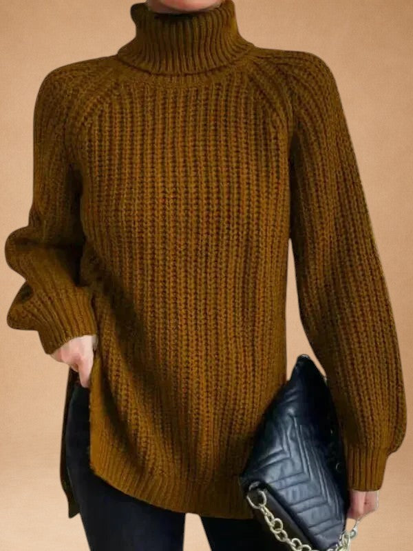 Mary | Warm Oversized Roll-Neck Jumper
