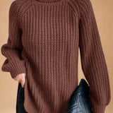 Mary | Warm Oversized Roll-Neck Jumper