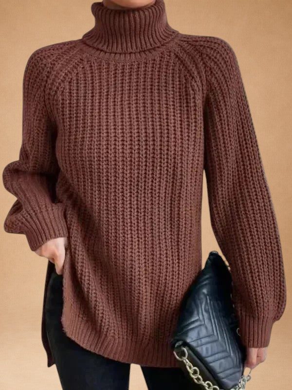 Mary | Warm Oversized Roll-Neck Jumper