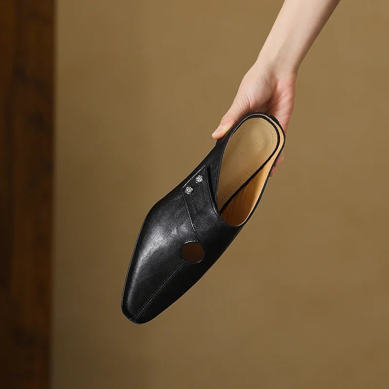 Ophelia | Genuine Leather Clogs