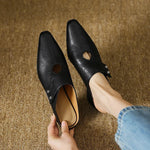 Ophelia | Genuine Leather Clogs