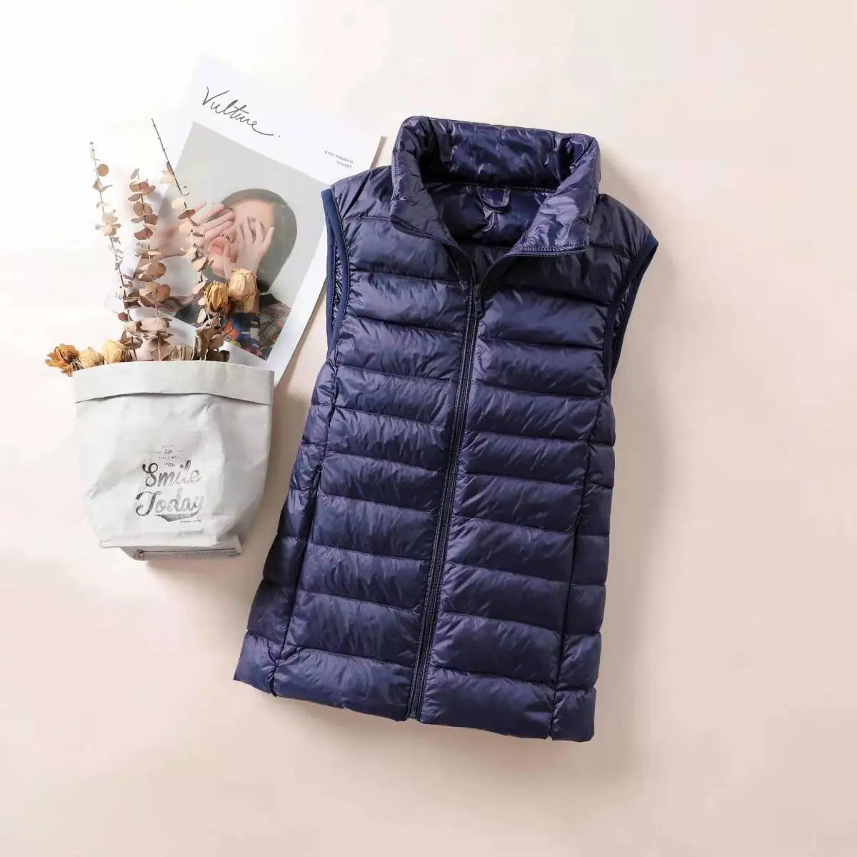 Sylvia | Ultra-Light Gilet in Ten Colours