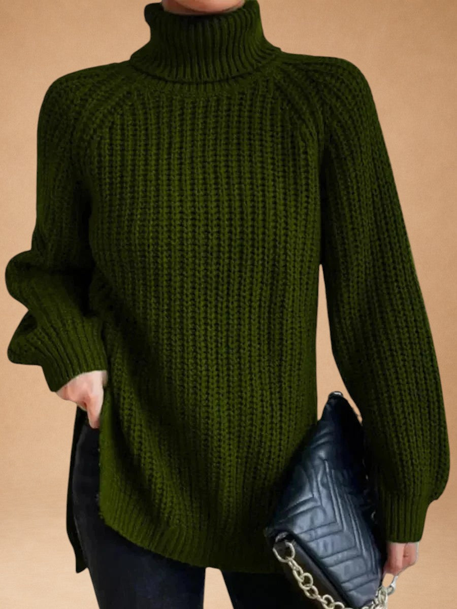 Mary | Warm Oversized Roll-Neck Jumper