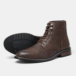 Felix | Classic Men's Leather Boots with Non-Slip Sole