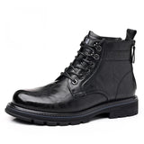 Isaac | Durable Men's Lace-Up Outdoor Ankle Boots