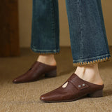 Ophelia | Genuine Leather Clogs