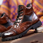Edmund | Luxury Men's Croc Boots