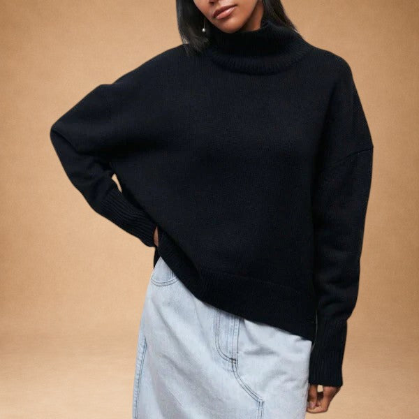 Katie | Cosy High-Neck Jumper
