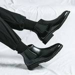 Frederick | Glossy Chelsea Boots for Men