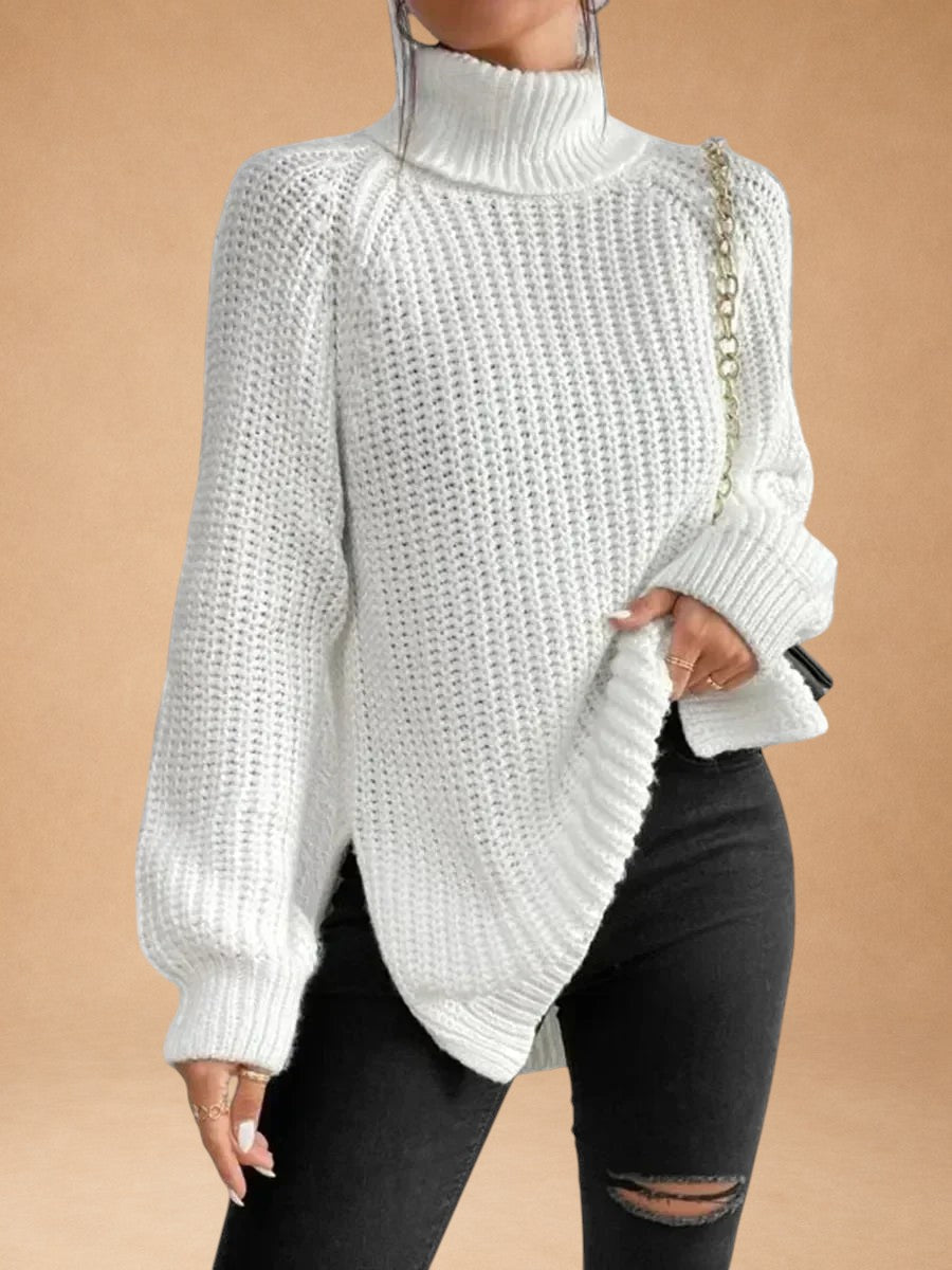 Mary | Warm Oversized Roll-Neck Jumper