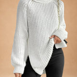 Mary | Warm Oversized Roll-Neck Jumper