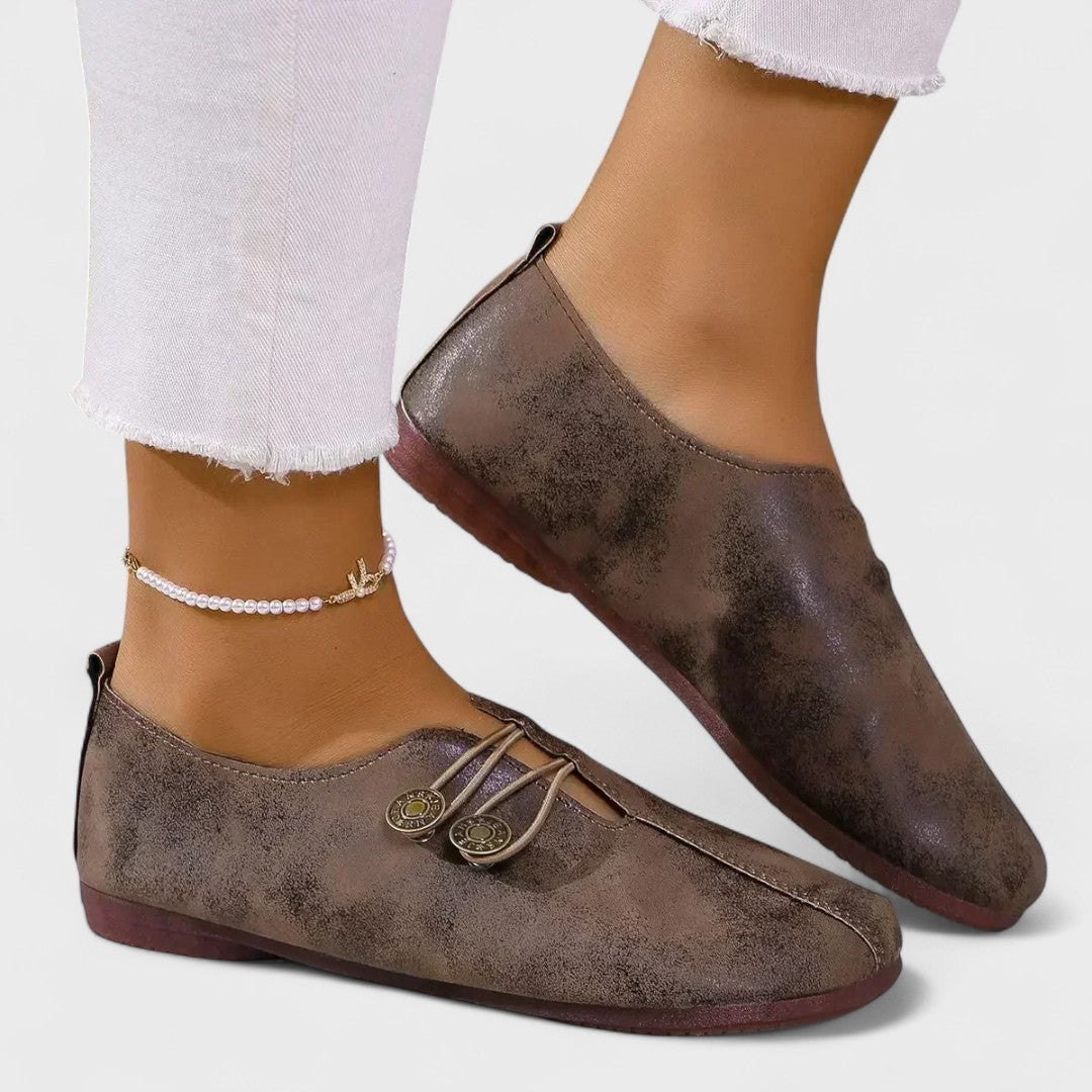 Lydia | Women's Orthopaedic Loafers in Soft Suede