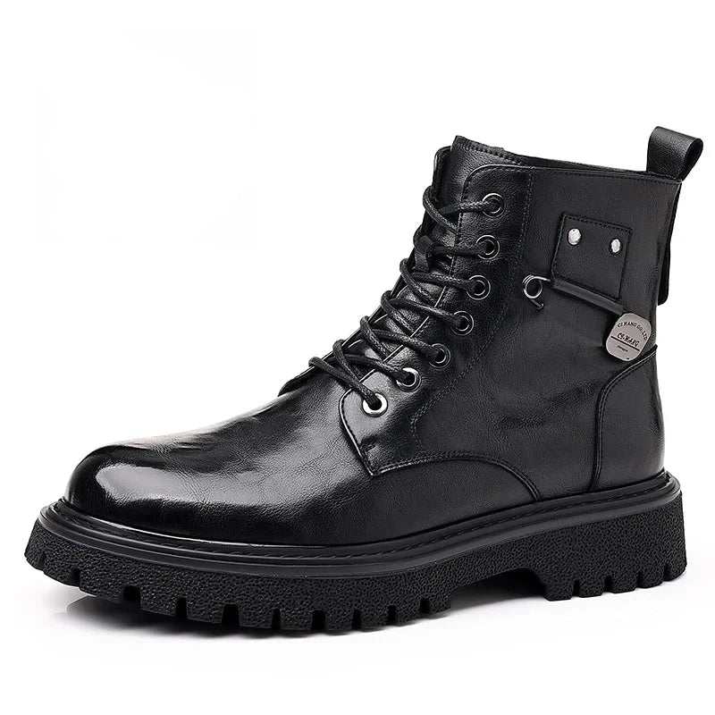 Isaac | Durable Men's Lace-Up Outdoor Ankle Boots