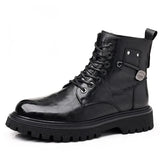 Isaac | Durable Men's Lace-Up Outdoor Ankle Boots