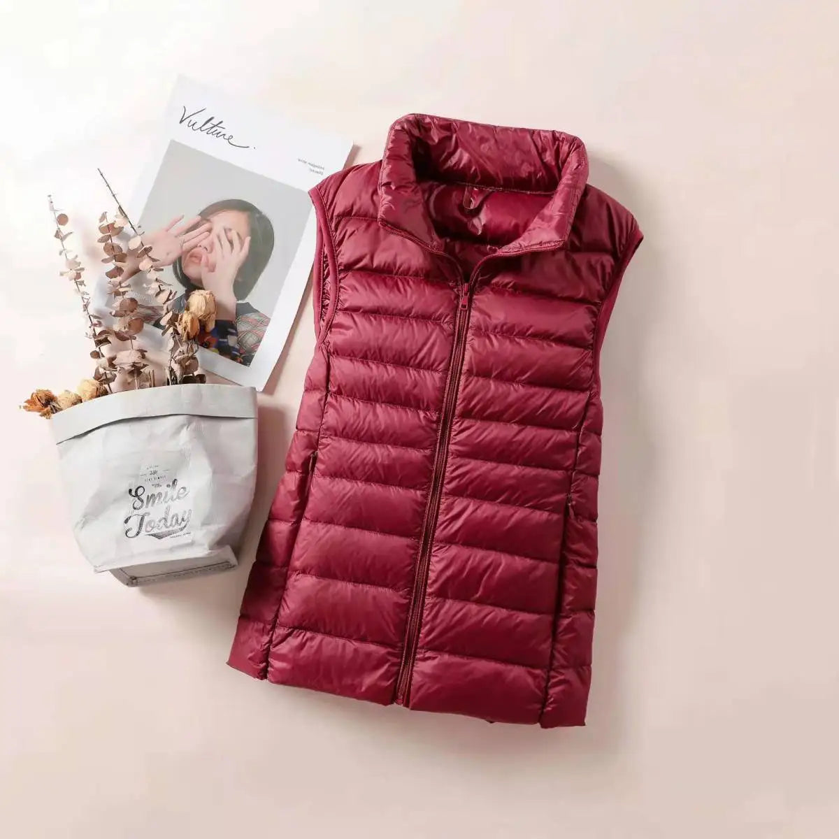 Sylvia | Ultra-Light Gilet in Ten Colours