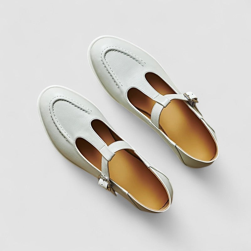 Camilla | Orthopaedic Low-Heel Mary Jane Shoes