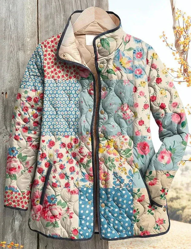 Vera | Floral Patchwork Jacket