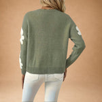 Sylvia | Soft Floral Pattern Jumper