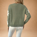 Sylvia | Soft Floral Pattern Jumper