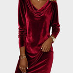 Nadine | Velvet Dress