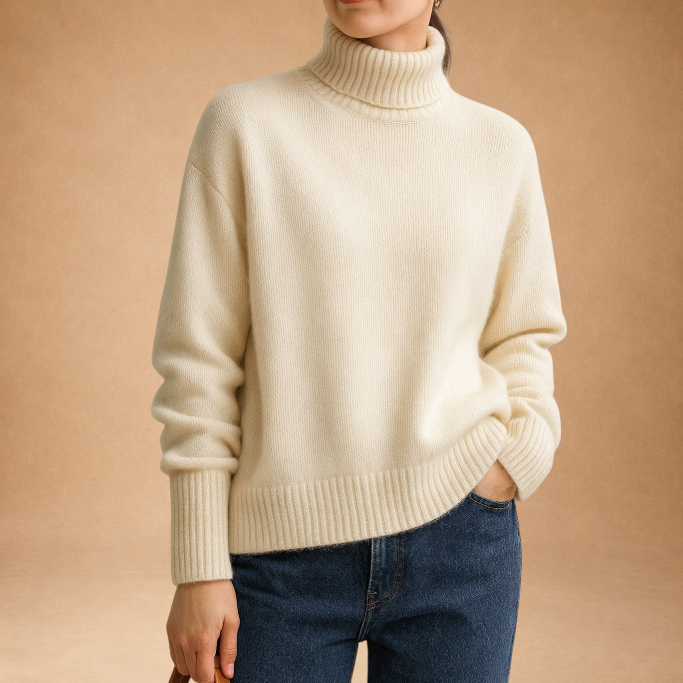 Candice | Soft Oversized Cashmere Top