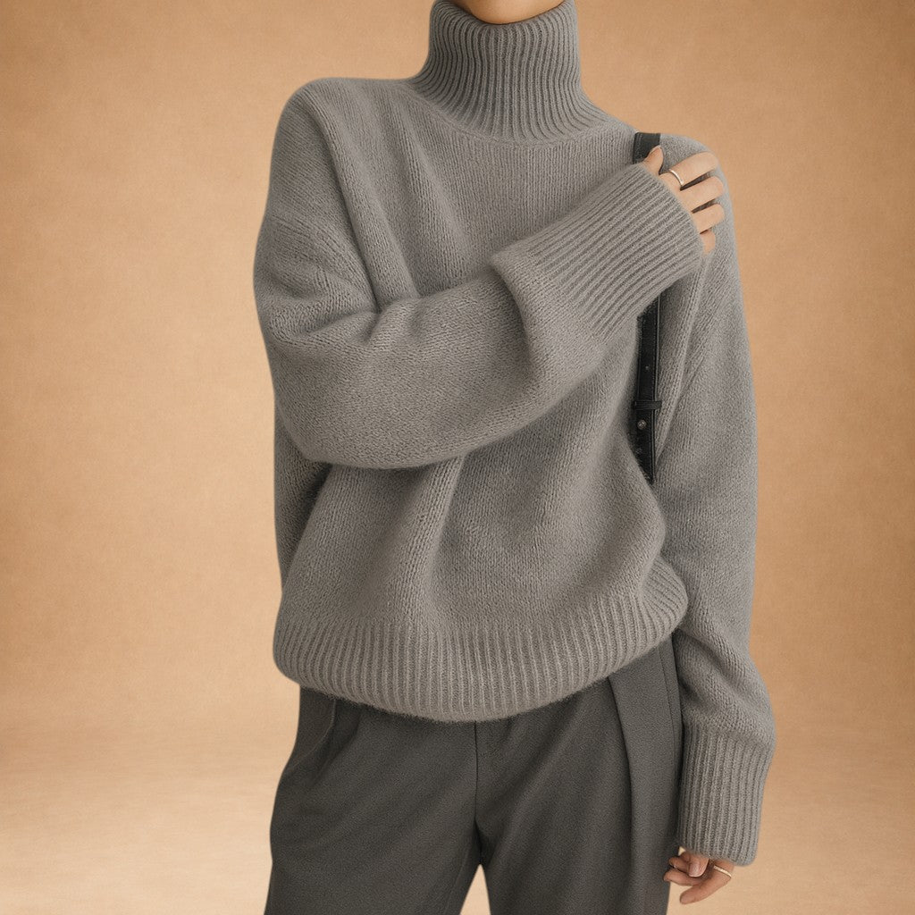 Candice | Soft Oversized Cashmere Top