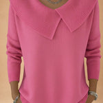 Natalie | Warm Jumper with Soft Collar