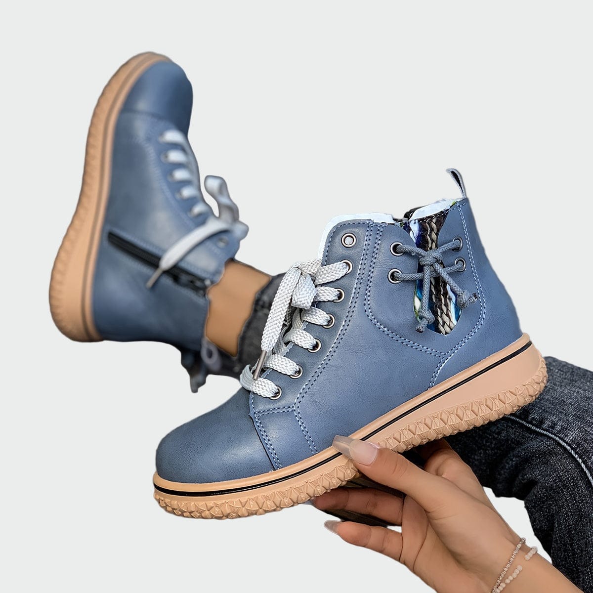 Bernadette | Leather Orthopaedic Ankle Boots