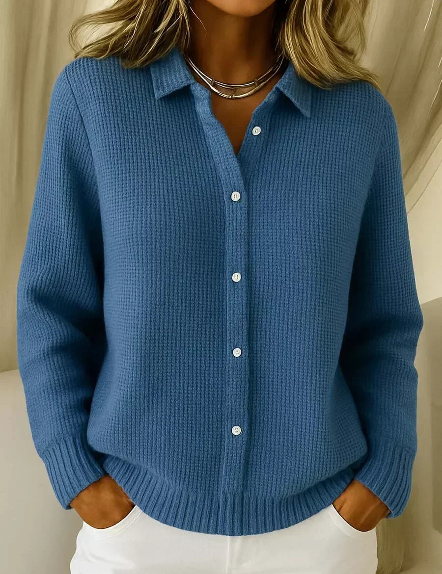 Katrina | Check Button-Up Jumper