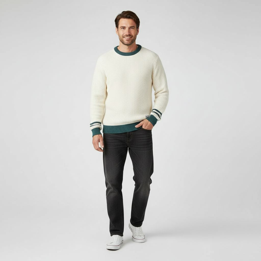 Stephen | Elegant Oversized Knit Jumper