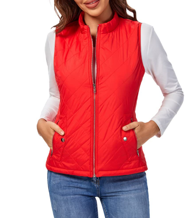 Pippa | Lightly Padded Zip Gilet