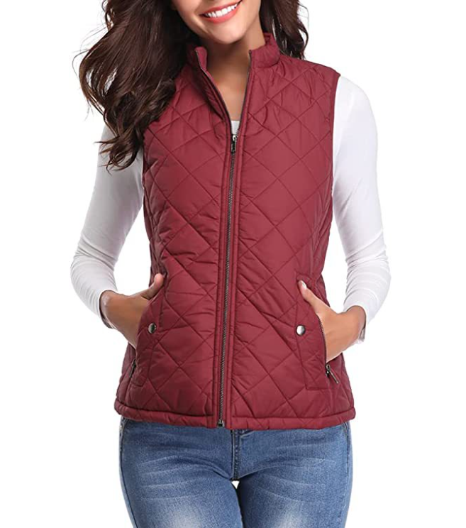 Pippa | Lightly Padded Zip Gilet