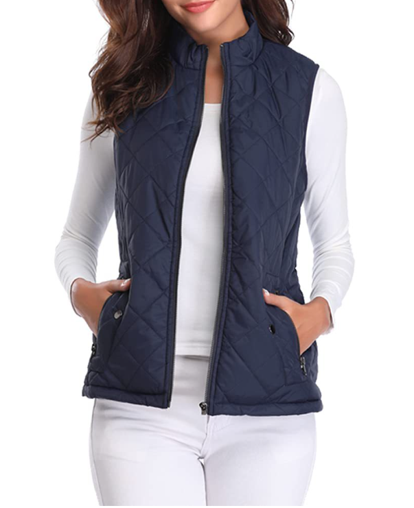 Pippa | Lightly Padded Zip Gilet