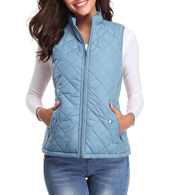 Pippa | Lightly Padded Zip Gilet